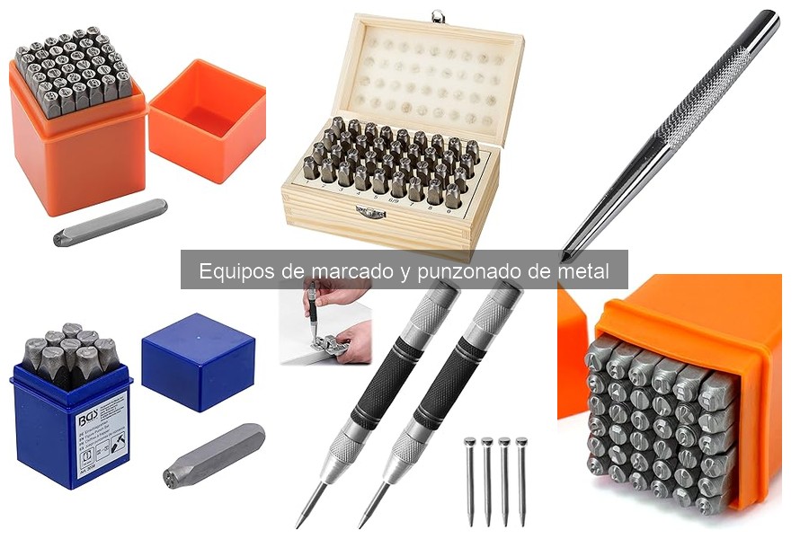 Comparativa de Equipos de Marcado y Punzonado de Metal