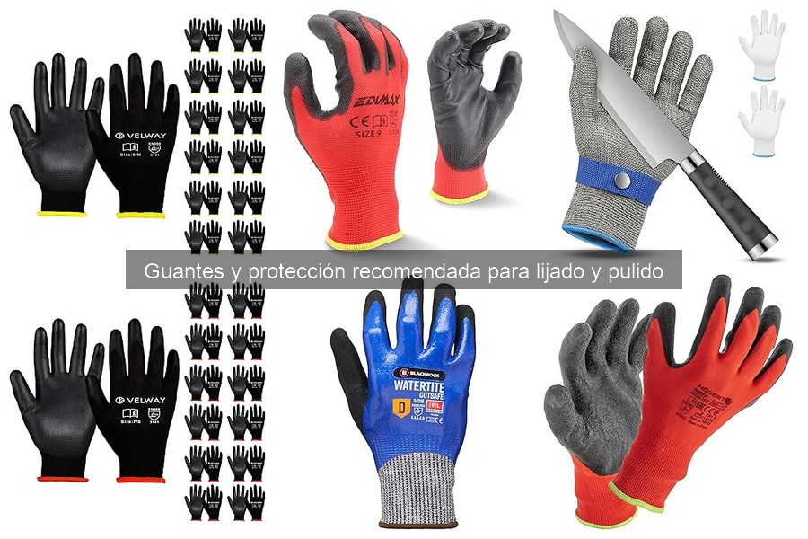 Comparativa de guantes para lijado: Högert, Velway y flintronic