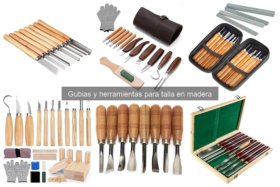 Comparativa de Gubias para Talla en Madera: Mejores Marcas