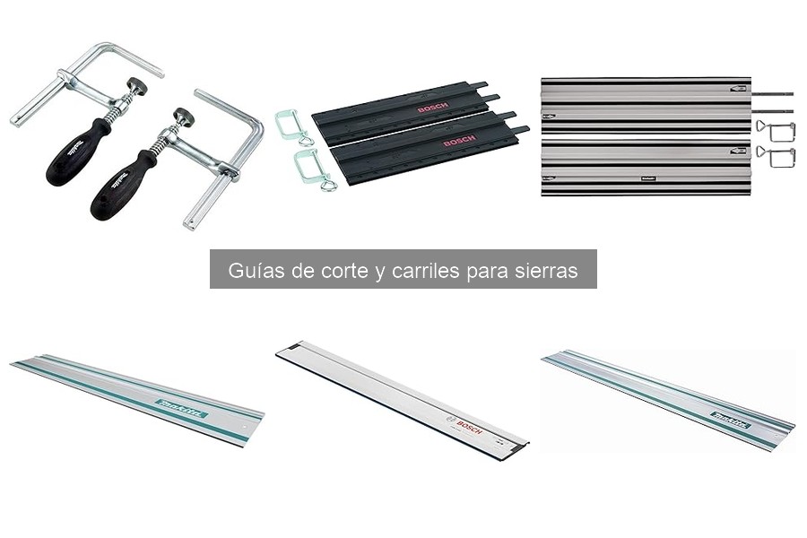 Comparativa de guías de corte y alternativas para sierras