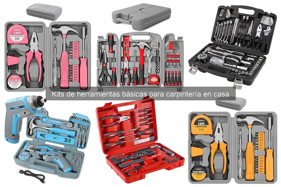 Comparativa de Kits de Herramientas Básicas para Carpintería