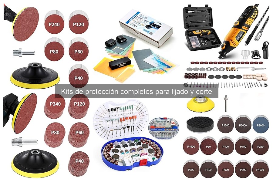 Comparativa de Kits de Protección para Lijado y Corte