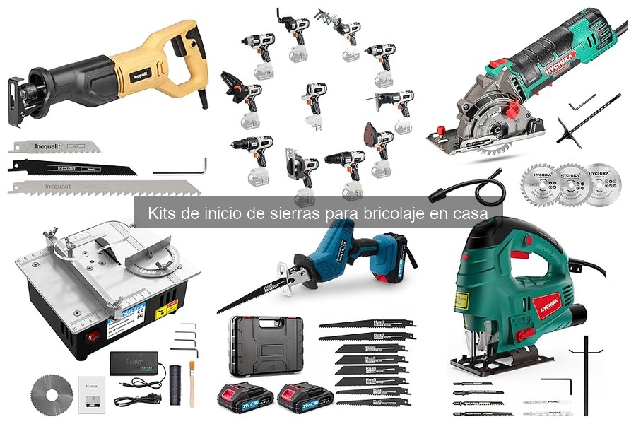 Comparativa de kits de sierras: lujo vs. entrada