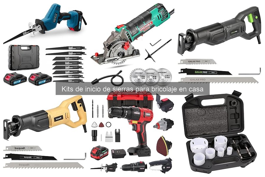 Comparativa de kits de sierras para bricolaje en casa