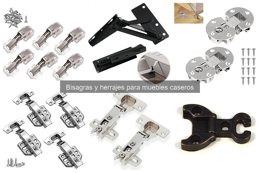Comparativa de las Mejores Bisagras para Muebles Caseros