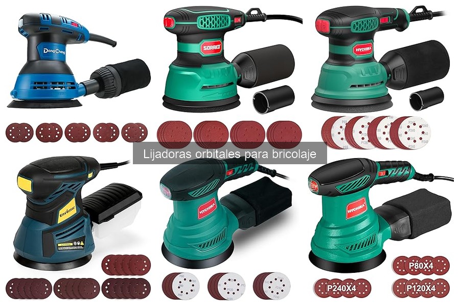 Comparativa de Lijadoras Orbitales para Principiantes