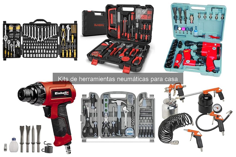 Comparativa de los Mejores Kits de Herramientas Neumáticas