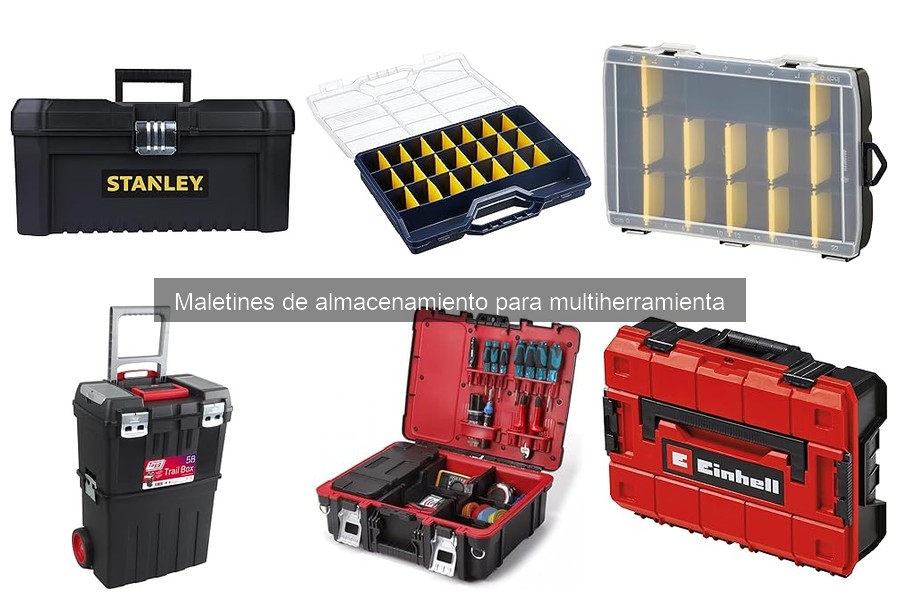 Comparativa de maletines de almacenamiento para multiherramienta