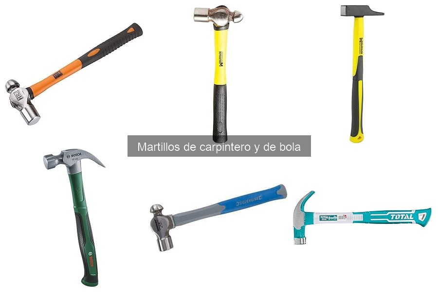 Comparativa de Martillos de Carpintero: Silverline, Alyco y TOTAL