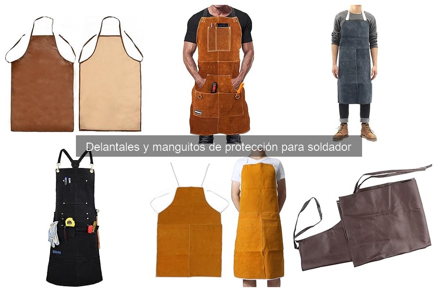 Comparativa de materiales en delantales de soldadura