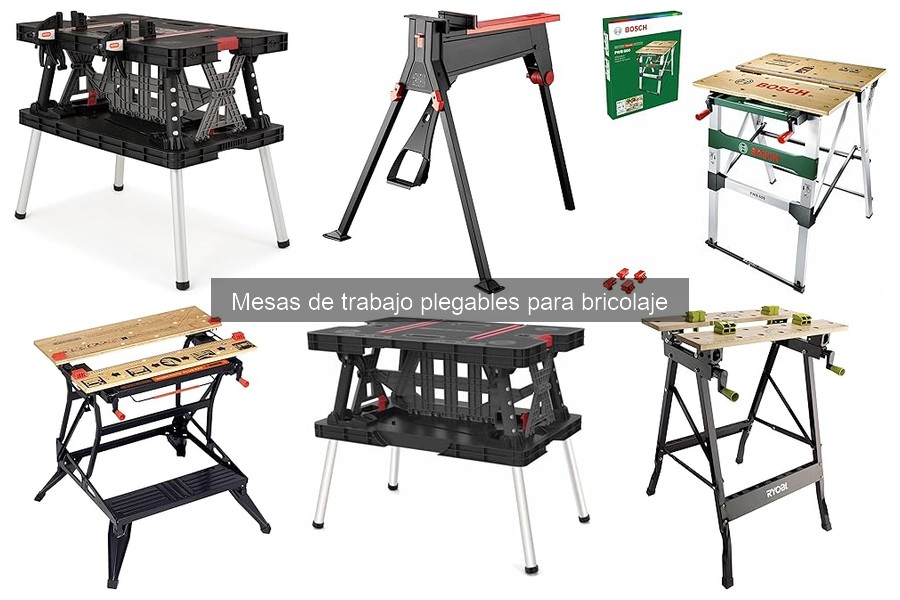 Comparativa de mesas de trabajo plegables: Meister vs Wiltec vs Ryobi