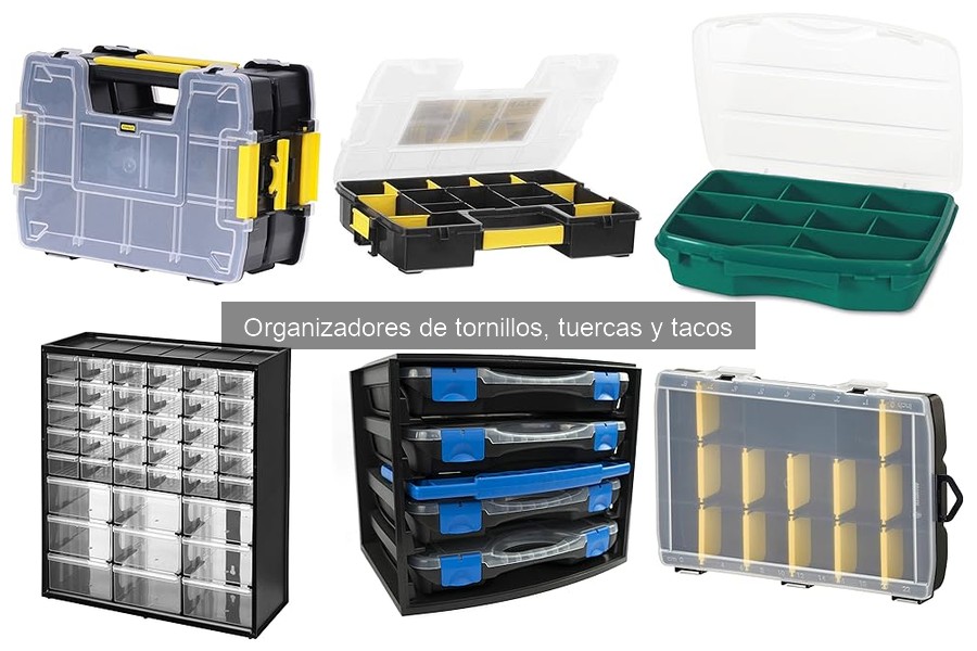 Comparativa de organizadores de tornillos: marcas y calidad