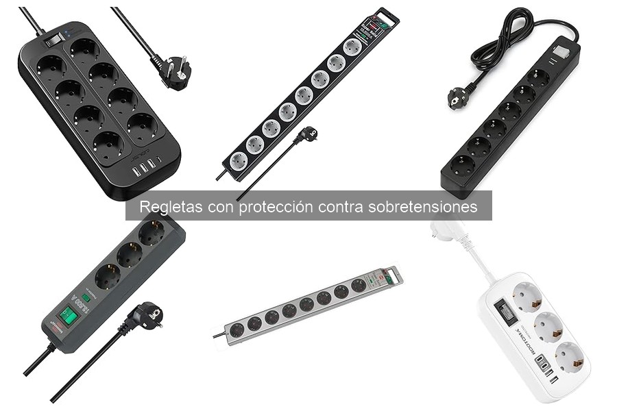 Comparativa de Regletas con Protección contra Sobretensiones