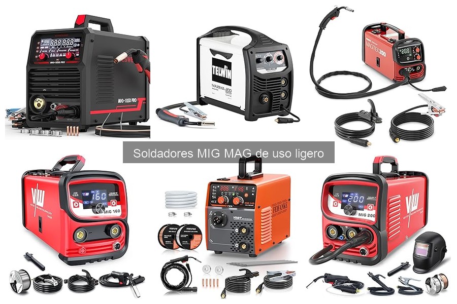 Comparativa de Soldadores MIG MAG para Uso Ligero