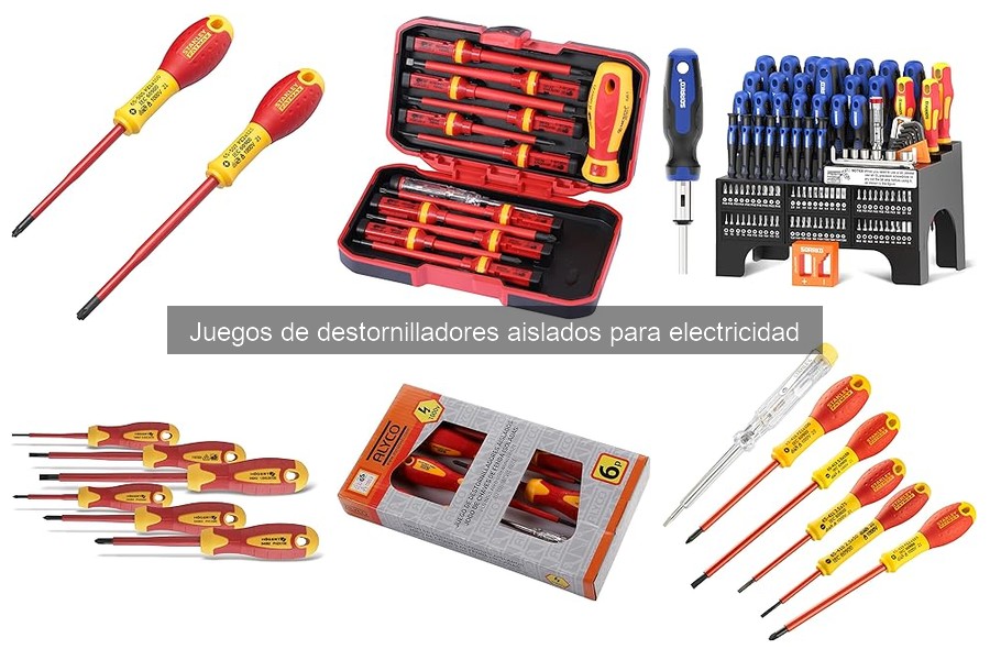 Comparativa: Destornilladores Aislados vs No Aislados