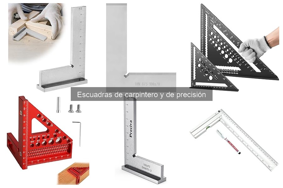 Comparativa: Escuadras de Carpintero vs. Escuadras de Precisión