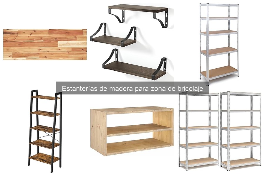 Comparativa: Estanterías de Madera vs. Metal para Bricolaje