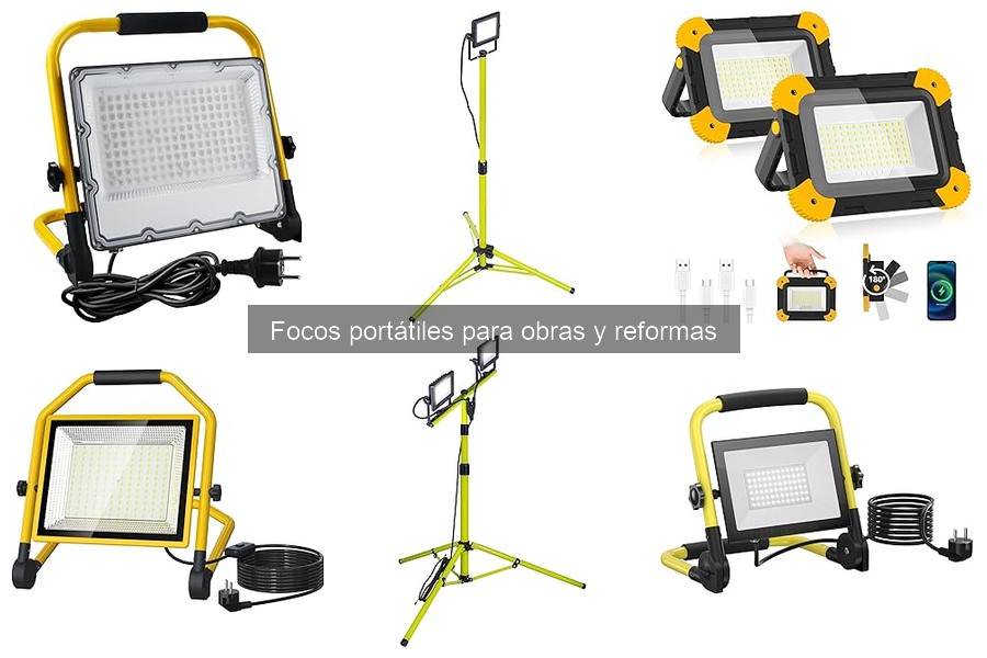 Comparativa: Focos LED vs Halógenos para Obras