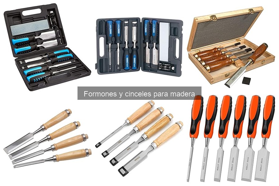 Comparativa: Formones y Cinceles de Acero al Carbono vs Inoxidable