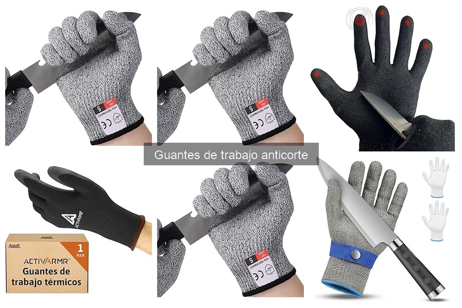 Comparativa: Guantes Anticorte vs. Guantes de Trabajo Estándares