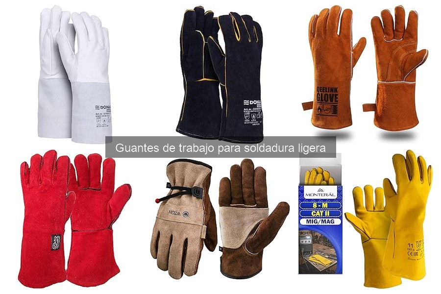 Comparativa: Guantes de Soldadura Ligera vs. Guantes Metálicos