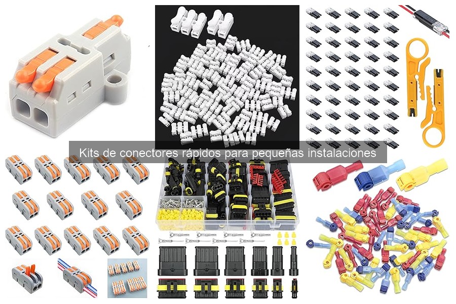 Comparativa: Kits de conectores rápidos vs. otros métodos