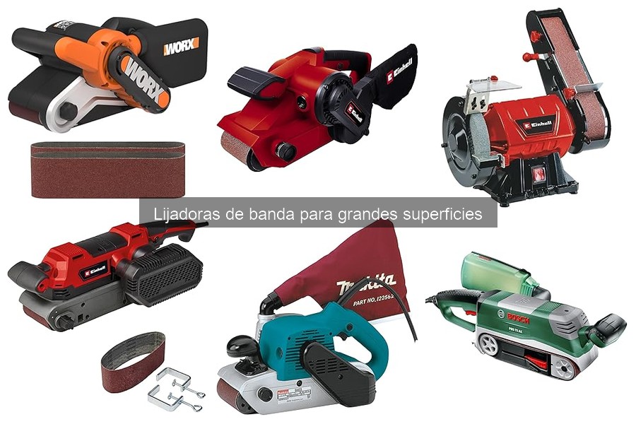 Comparativa Lijadoras de Banda: Bricolaje Básico vs. Profesional