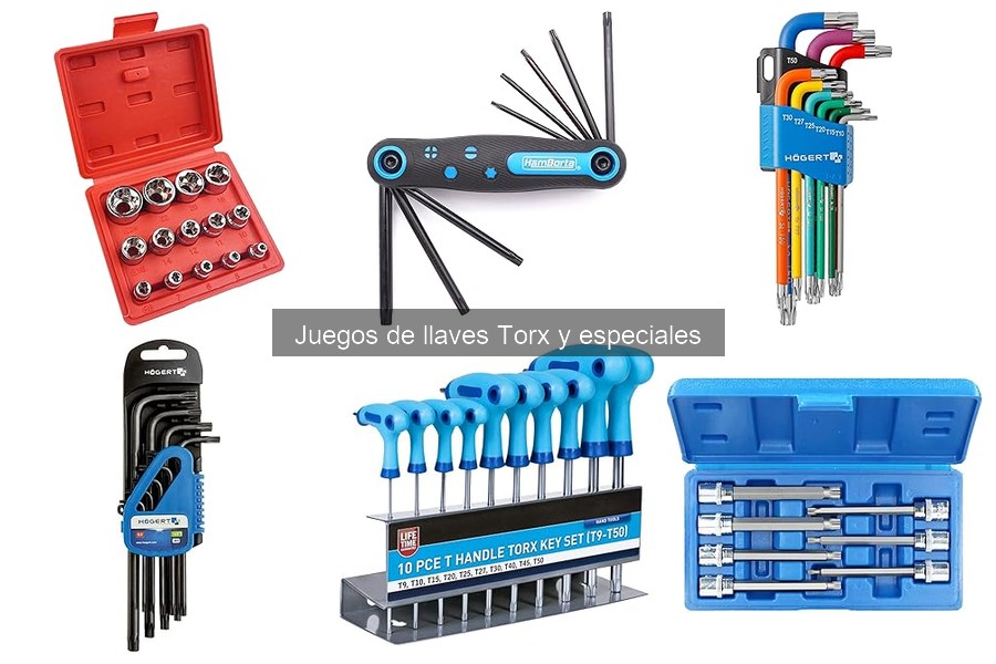 Comparativa: Llaves Torx vs Llaves Hexagonales y Planas