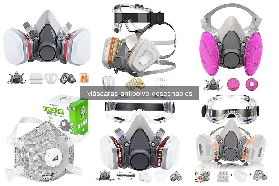 Comparativa: Máscaras Antipolvo vs Otras Protecciones
