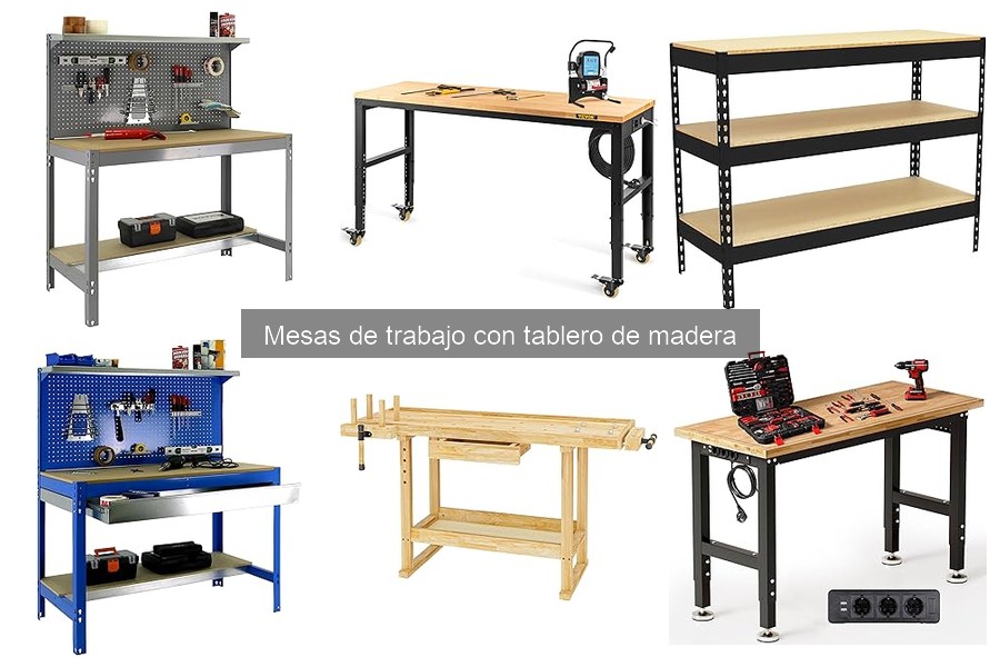 Comparativa: Mesas de Trabajo de Madera vs. Metal