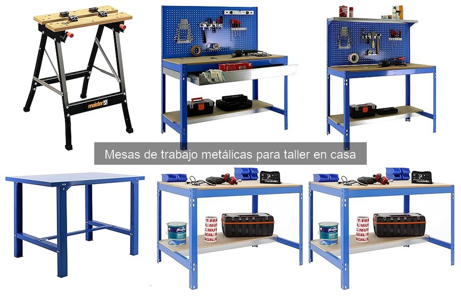 Comparativa: Mesas de Trabajo Metálicas vs. de Madera