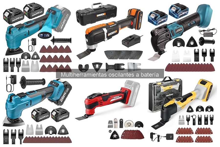 Comparativa: Multiherramientas Oscilantes a Batería vs Manuales