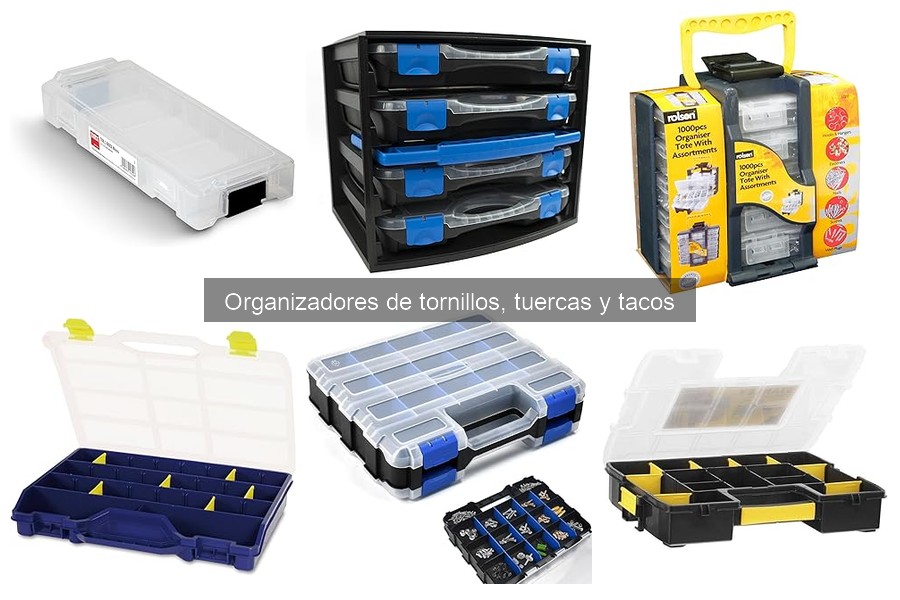 Comparativa: Organizadores de Tornillos vs. Otros Métodos