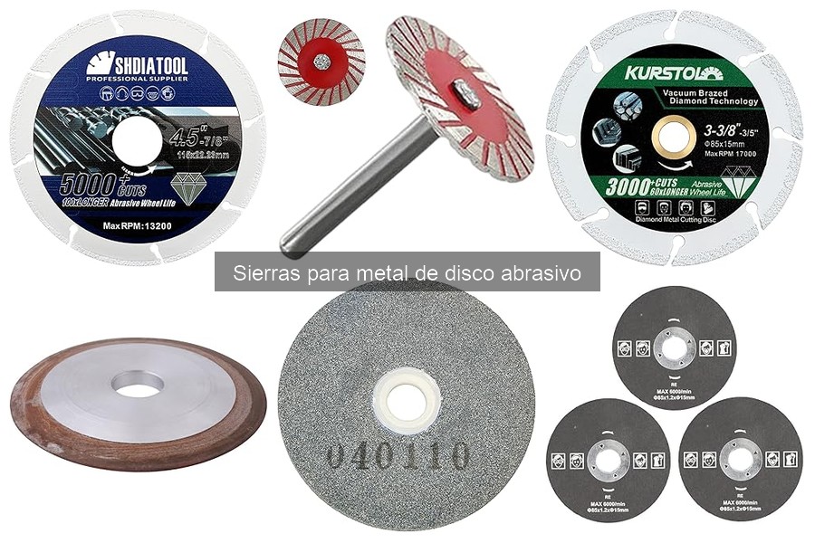 Comparativa: Sierras para Metal Abrasivas vs. de Cinta