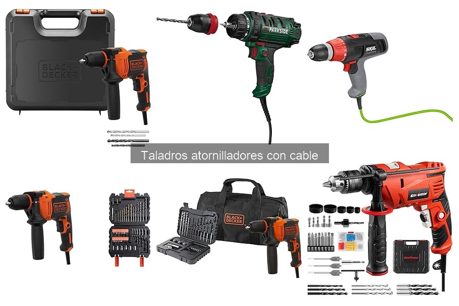 Comparativa: Taladros Atornilladores Con Cable vs Sin Cable