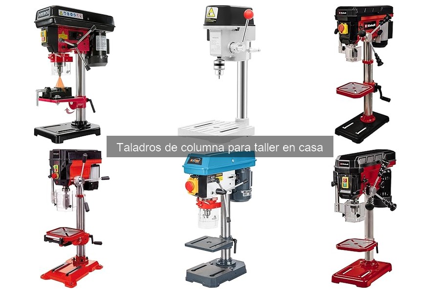 Comparativa: Taladros de columna vs. Taladros de mano
