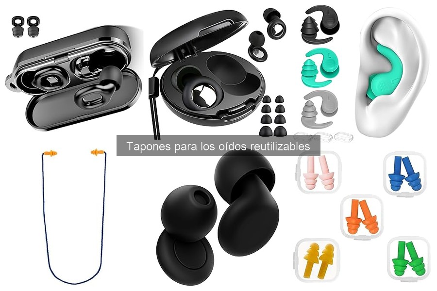 Comparativa: Tapones Reutilizables vs Desechables para Oídos