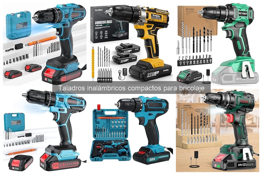 Compra Taladros Inalámbricos Compactos Baratos Online