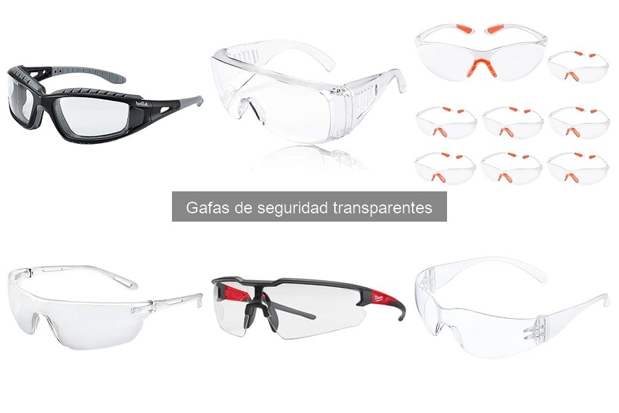 Comprar gafas de seguridad transparentes al mejor precio