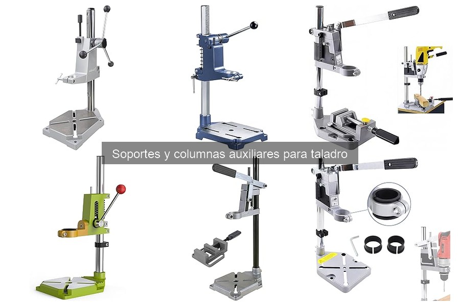 Comprar soportes y columnas auxiliares para taladro