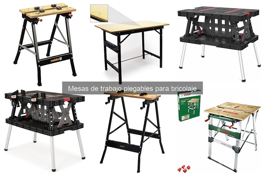 Consejos para aprovechar mesas de trabajo plegables en bricolaje