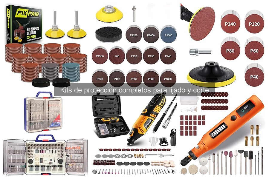 Consejos para el Mantenimiento de Kits de Protección para Lijado