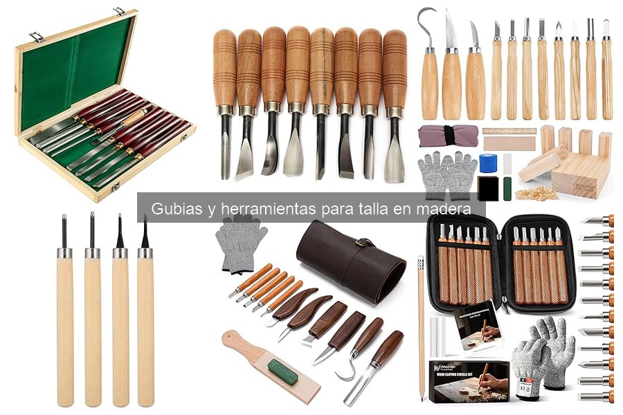 Consejos para Usar Gubias en Proyectos de Talla de Madera