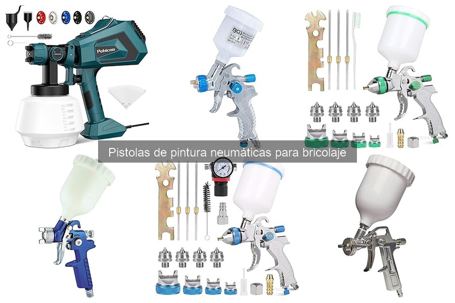 Costos de pistolas de pintura neumáticas: ¿vale la pena?