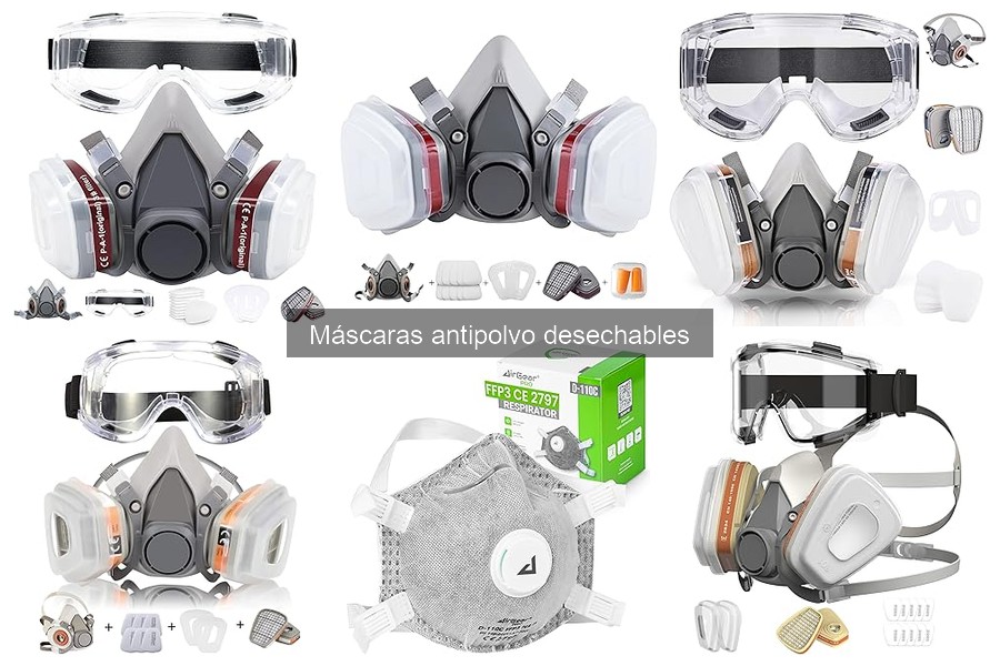 Cuándo usar máscaras antipolvo desechables en bricolaje