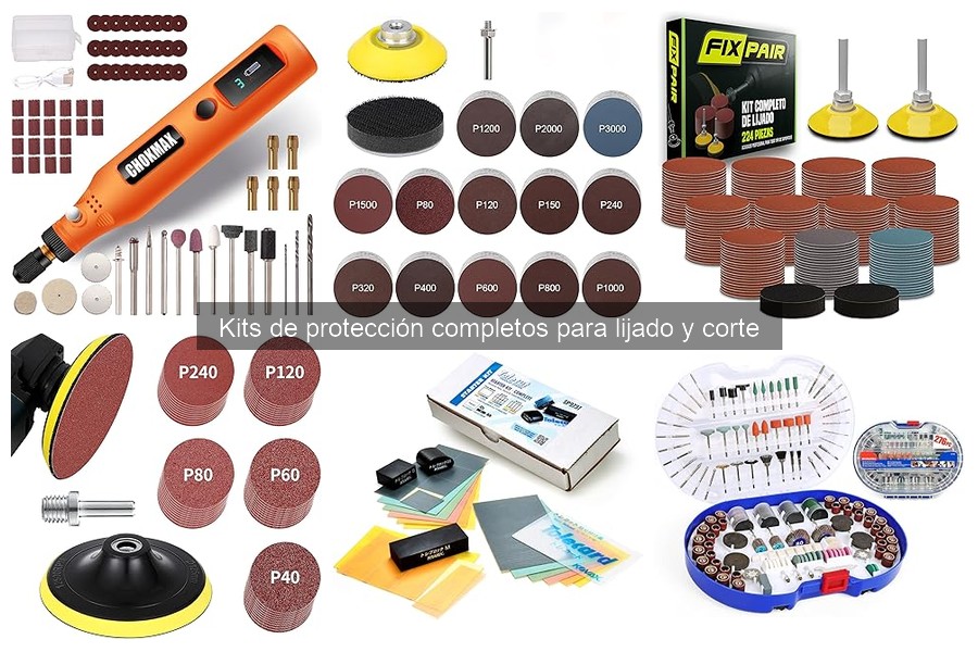 ¿Cuánto cuesta un kit de protección para lijado y corte?