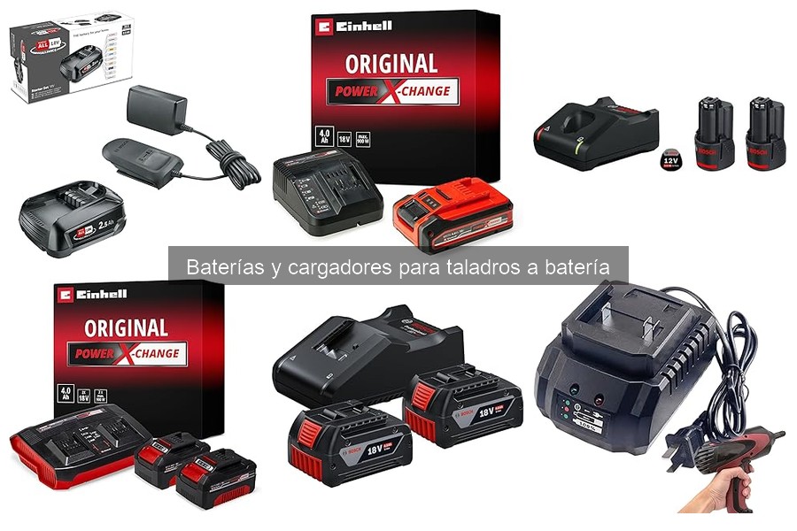 ¿Cuánto cuesta una batería de taladro a batería? Precios y ofertas