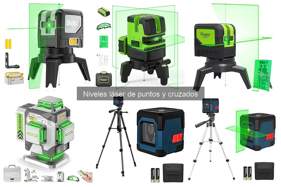 Diferencias entre niveles láser de puntos y línea