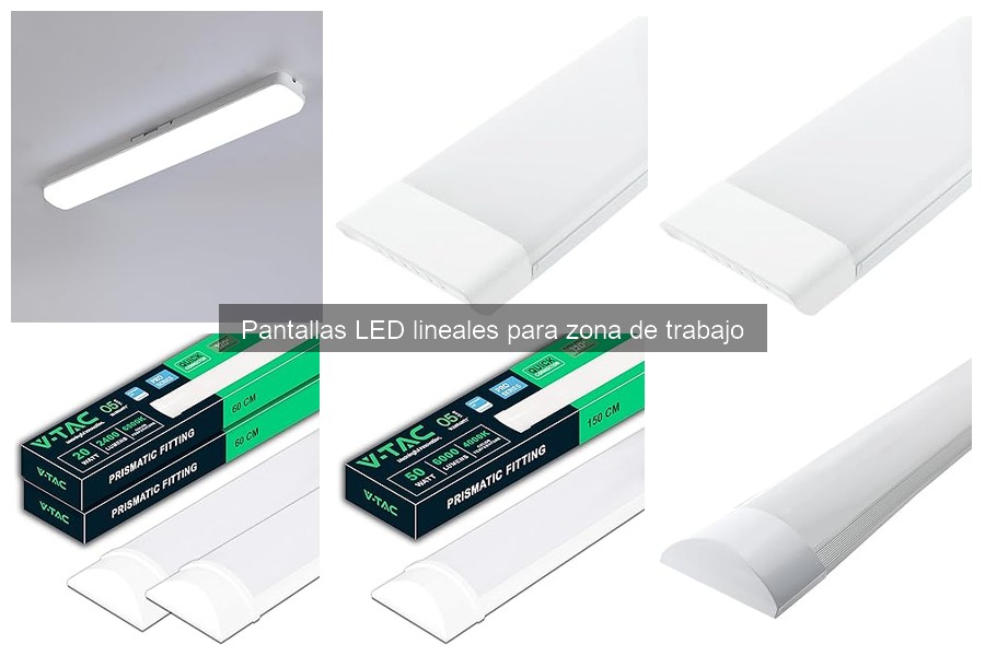 Diferencias entre pantallas LED lineales y otras iluminaciones