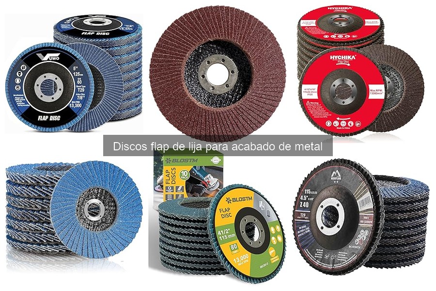 Discos Flap de Lija para Acabado de Metal: Guía Informativa